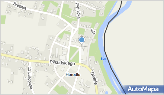 Paczkomat InPost HOO01M, Rynek 3, Horodło 22-523