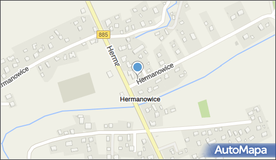 Paczkomat InPost HRMN01BAPP, Hermanowice 35A, Hermanowice 37-733
