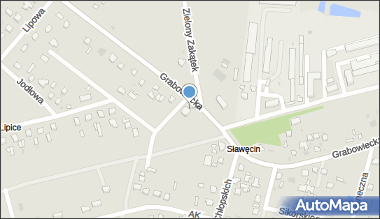 Paczkomat InPost HRU09M, Grabowiecka 25B, Hrubieszów 22-500