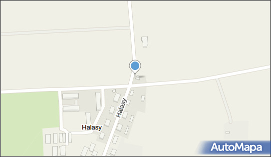 Paczkomat InPost HSY01BAPP, Halasy 62, Halasy 21-560