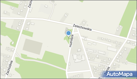 Paczkomat InPost HUD01BAPP, Hutnicza 21, Huta-Dąbrowa 21-470