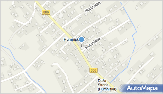 Paczkomat InPost HUM01M, Humniska 213, Humniska 36-206