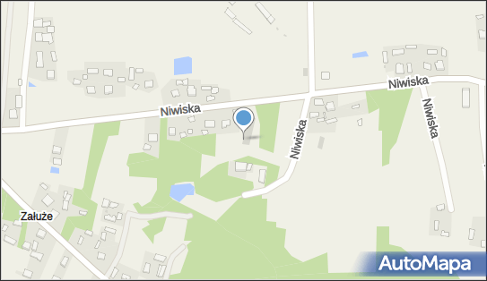 Paczkomat InPost HUNA01BAPP, Niwiska 525a, Niwiska 36-147