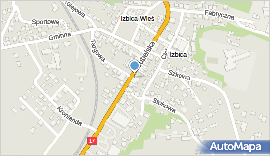 Paczkomat InPost IBI01M, Lubelska 105, Izbica 22-375
