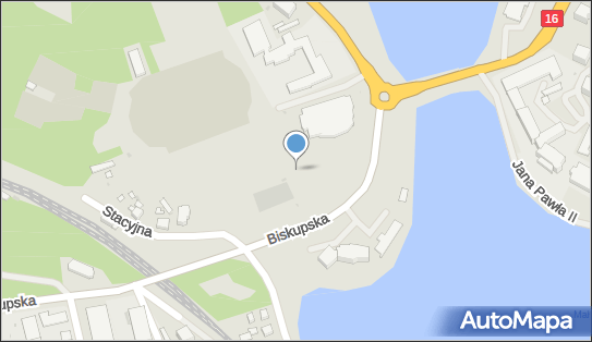 Paczkomat InPost ILA01BAPP, Biskupska 2, Iława 14-200