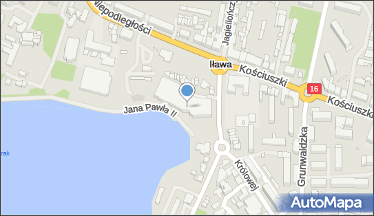 Paczkomat InPost ILA11M, Królowej Jadwigi 6, Iława 14-200