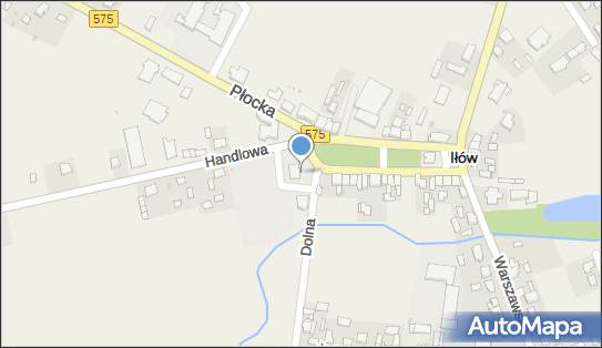 Paczkomat InPost ILW01BAPP, Handlowa 1A, Iłów 96-520
