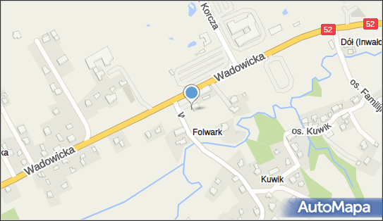 Paczkomat InPost INW01M, Wiejska 280, Inwałd 34-120