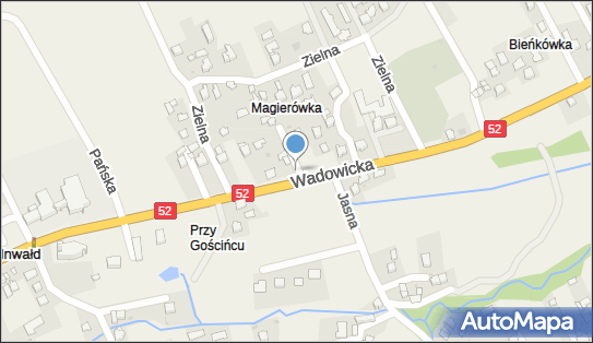 Paczkomat InPost INW02M, Wadowicka 95, Inwałd 34-120