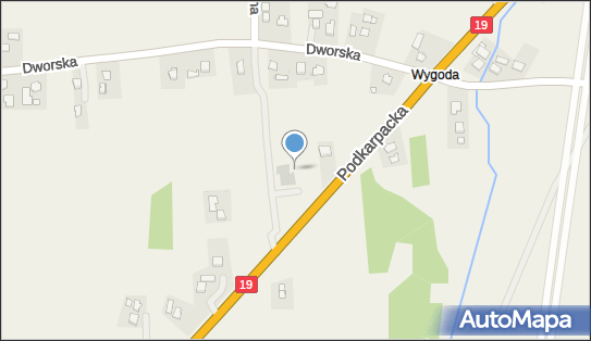 Paczkomat InPost ISY01M, Podkarpacka 99A, Iskrzynia 38-422