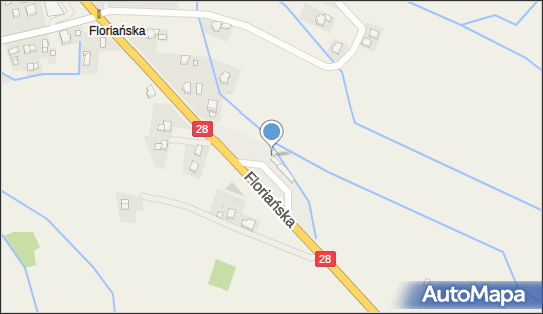 Paczkomat InPost IWN01N, Floriańska 52A, Iwonicz 38-440