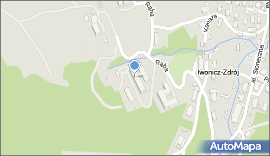 Paczkomat InPost IWZ01HP, ks. Jana Rąba 3, Iwonicz-Zdrój 38-440