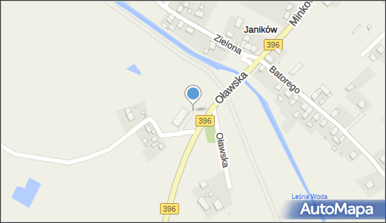 Paczkomat InPost JANI01M, Oławska 3a, Janików 55-200