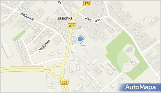 Paczkomat InPost JAO02M, Jasionka 71A, Jasionka 36-002