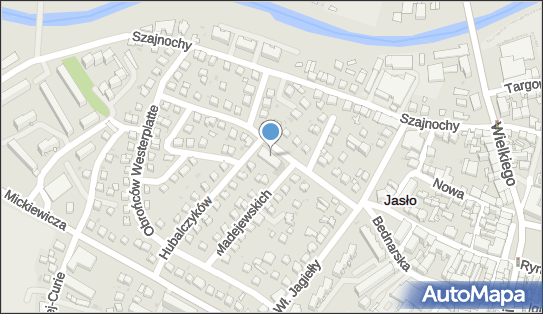 Paczkomat InPost JAS01M, Bohaterów Monte Cassino 3, Jasło 38-200