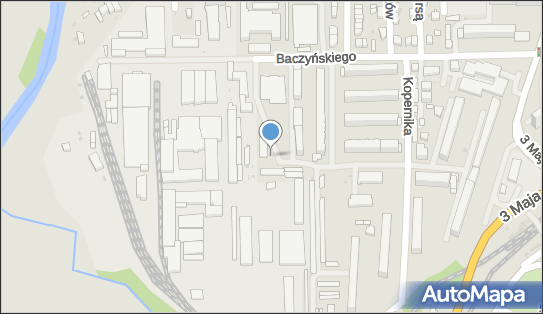 Paczkomat InPost JAS09M, Baczyńskiego 35, Jasło 38-200
