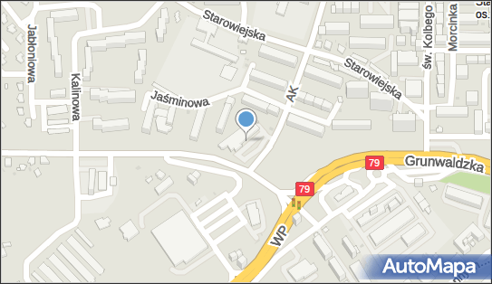 Paczkomat InPost JAW12M, Armii Krajowej 1G, Jaworzno 43-603