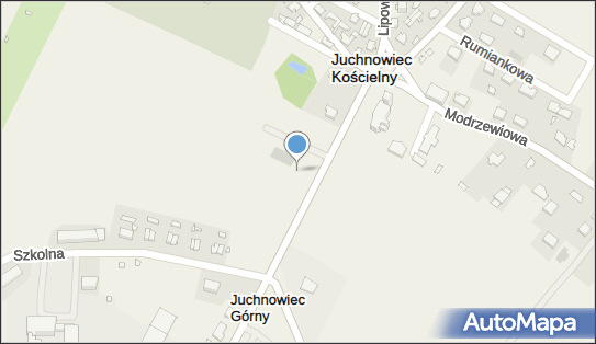 Paczkomat InPost JCH01BAPP, Lipowa 1, Juchnowiec Kościelny 16-061