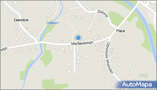 Paczkomat InPost JDC01M, Manierskiego 11, Jedlicze 38-460