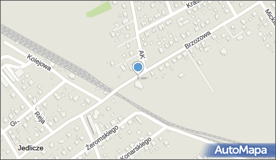 Paczkomat InPost JDC01N, Brzozowa 2, Jedlicze 38-460