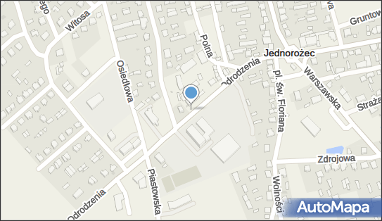 Paczkomat InPost JDN01M, Odrodzenia 8a, Jednorożec 06-323