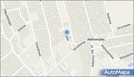 Paczkomat InPost JEC01M, Polna 1A, Jednorożec 06-323