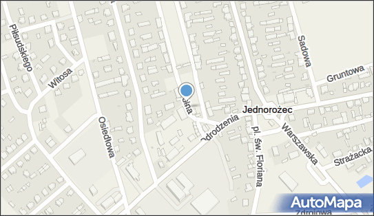 Paczkomat InPost JEC01M, Polna 1A, Jednorożec 06-323