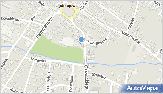 Paczkomat InPost JED01M, Głowackiego 10, Jędrzejów 28-300