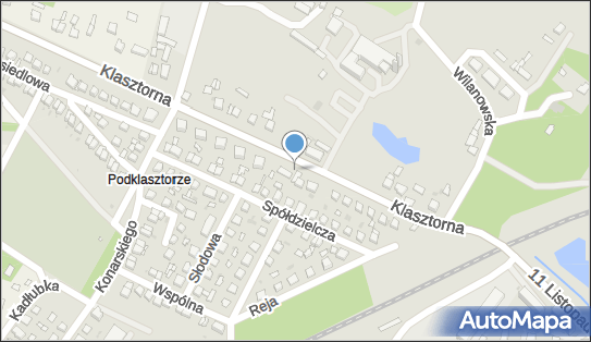 Paczkomat InPost JED02N, Klasztorna 21, Jędrzejów 28-300