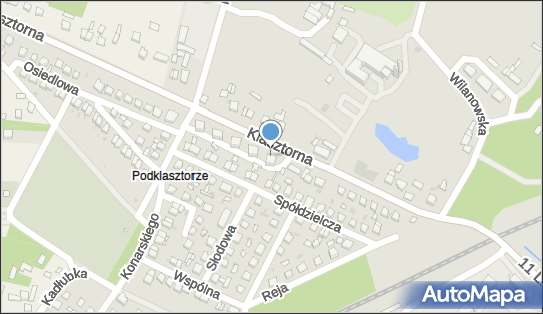 Paczkomat InPost JED02N, Klasztorna 21, Jędrzejów 28-300