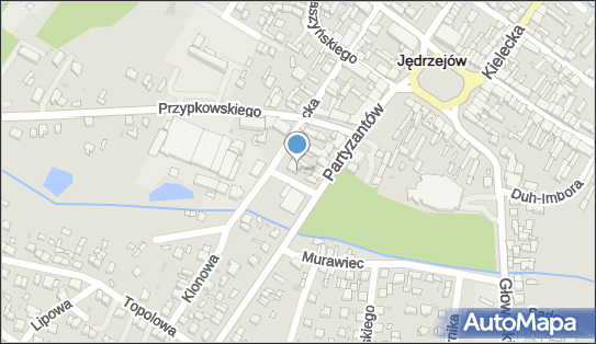 Paczkomat InPost JED03M, Browarna 6, Jędrzejów 28-300