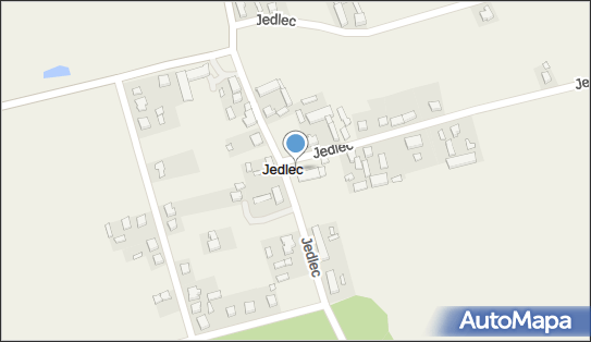 Paczkomat InPost JEDL01M, Jedlec 88A, Jedlec 63-322
