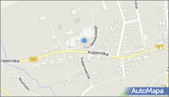 Paczkomat InPost JEI02M, Kopernika 30, Jeziorany 11-320