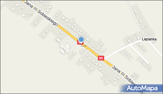 Paczkomat InPost JER01M, Jana III Sobieskiego 172, Jerzmanowice 32-048