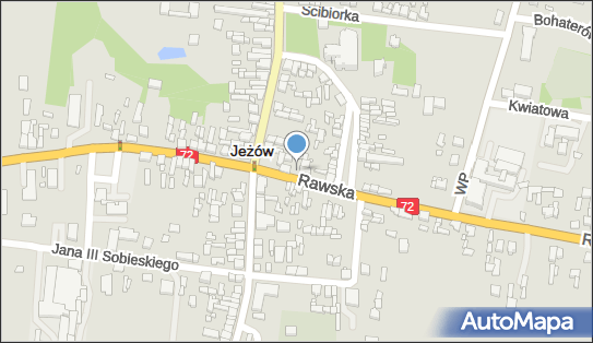 Paczkomat InPost JEZ01M, Rawska 3, Jeżów 95-047