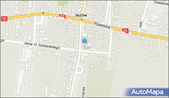 Paczkomat InPost JEZ02M, Pisarskiego 18, Jeżów 95-047