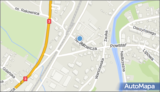 Paczkomat InPost JGO02M, Spółdzielcza 5, Jelenia Góra 58-500