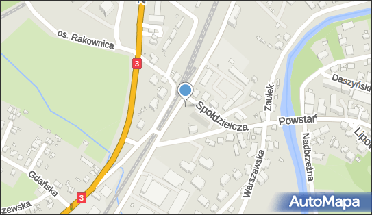 Paczkomat InPost JGO02M, Spółdzielcza 5, Jelenia Góra 58-500