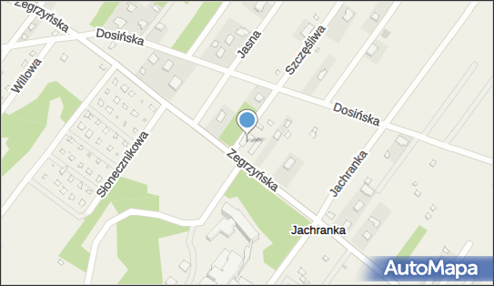 Paczkomat InPost JHR01A, Zegrzyńska 80, Jachranka 05-140