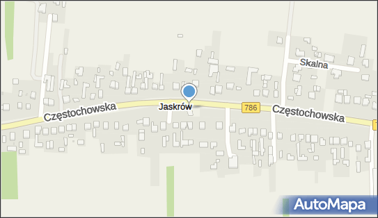 Paczkomat InPost JKR01M, Częstochowska 121, Jaskrów 42-244