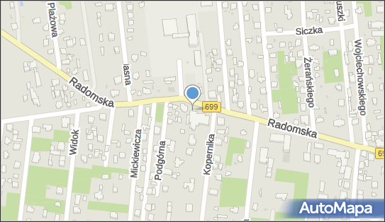 Paczkomat InPost JLK02M, Radomska 49, Jedlnia-Letnisko 26-630