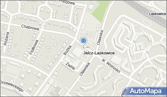 Paczkomat InPost JLS01A, Oławska 25, Jelcz-Laskowice 55-220
