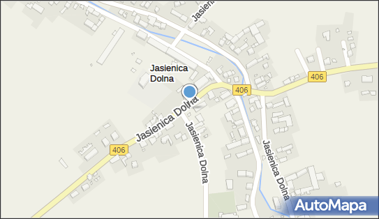 Paczkomat InPost JND01M, Jasienica Dolna 11, Jasienica Dolna 48-315