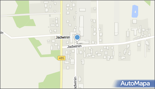 Paczkomat InPost JNV01B, Jadwinin 18A, Jadwinin 95-200