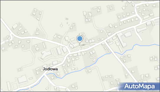 Paczkomat InPost JOD01G, Jodłowa 25B, Jodłowa 39-225