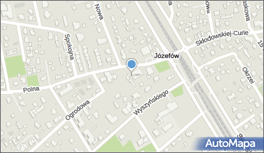 Paczkomat InPost JOZ04N, Polna 1, Józefów 05-410