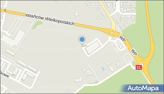 Paczkomat InPost JRC21M, Powstańców Wielkopolskich 40, Jarocin 63-200