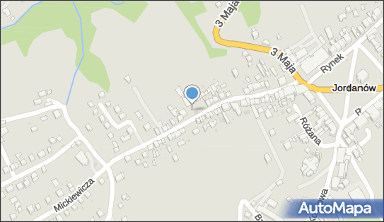 Paczkomat InPost JRN02BAPP, Mickiewicza Adama 34, Jordanów 34-240