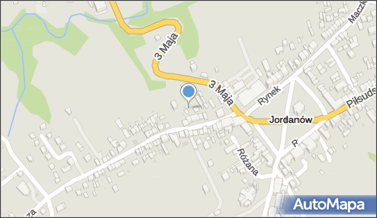 Paczkomat InPost JRN05M, Mickiewicza 14, Jordanów 34-240