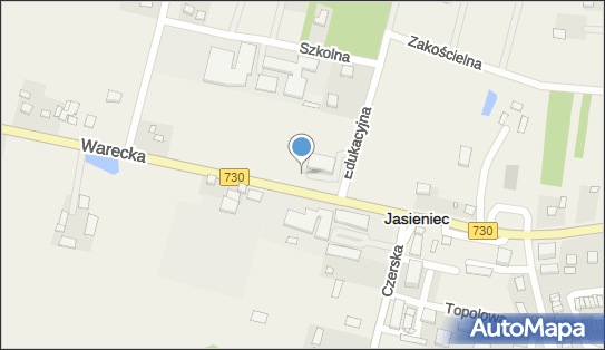 Paczkomat InPost JSC01M, Edukacyjna 5, Jasieniec 05-604